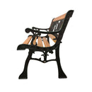 Kids 2 Seater Wooden & Cast Iron Garden Patio Childrens Bench with Animal Design