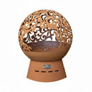 57cm Steel Helios Fireglobe Outdoor Garden Fire Pit