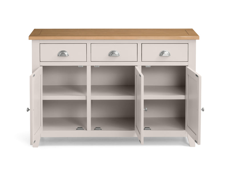 Richmond Sideboard - Elephant Grey/Pale Oak