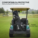 Outsunny Golf Stand Bag 6 Way Full-Length Dividers, Waterproof Golf Bag Grey