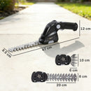 Outsunny 2-in-1 Cordless Hedge Trimmer & Grass Shear with 2000mAh Batteries