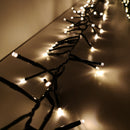 3000 LED 37.2m Premier Clusterbrights Indoor Outdoor Multifunction Mains Operated Christmas Cluster Lights with Timer in Warm White