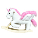 HOMCOM children's Rocking Unicorn - Pink & White
