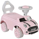 AIYAPLAY Ride On Car Foot To Floor Sliding Car W/ Air Horn - Pink