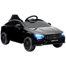 AIYAPLAY Mercedes-AMG CLA 45 Licensed 12V Ride On Car W/ Music - Black/Blue/White/Yellow