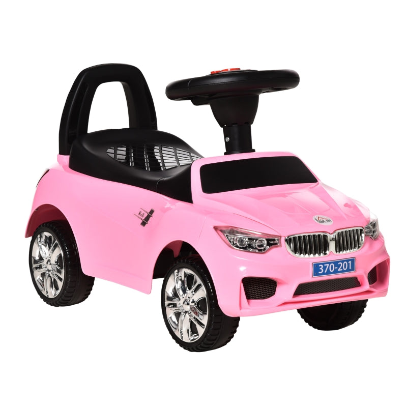 HOMCOM Sliding Car - Pink