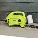 Outsunny 1600W Power Washer 130 Bar Pressure Washer 6M Hose, Nozzle, Green