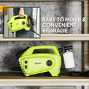 Outsunny 1600W Power Washer 130 Bar Pressure Washer 6M Hose, Nozzle, Green