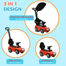 AIYAPLAY Bentley Bentayga Licensed Baby Push Car w/ Under Seat Storage - Red