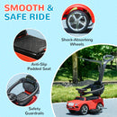 AIYAPLAY Bentley Bentayga Licensed Baby Push Car w/ Under Seat Storage - Red