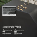 Outsunny Barbecue Covers, Waterproof UV Protection Rip-Proof, 147 x 61 x 120cm