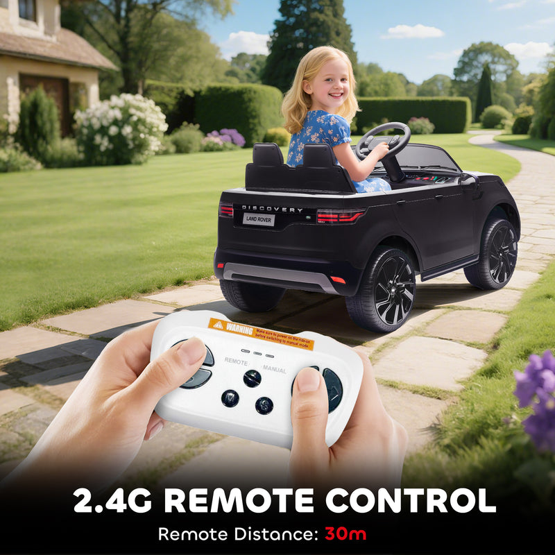 AIYAPLAY Land Rover Discovery Licensed 12V Kids Electric Car w/ Remote