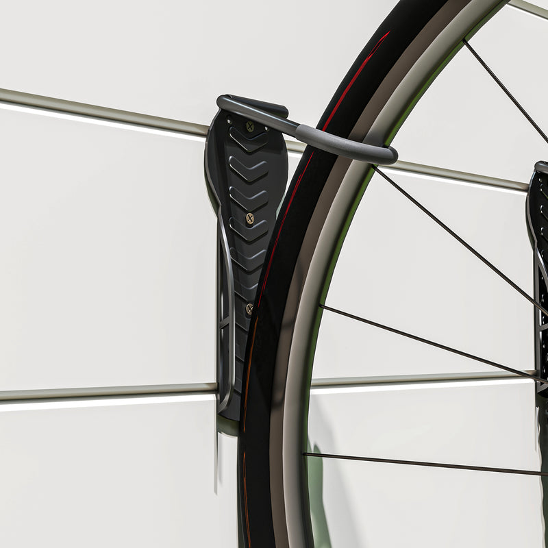 SPORTNOW 8 Pack Bike Rack, Wall Mounted Bike Hooks for Garage