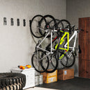 SPORTNOW 8 Pack Bike Rack, Wall Mounted Bike Hooks for Garage