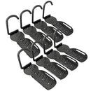 SPORTNOW 8 Pack Bike Rack, Wall Mounted Bike Hooks for Garage