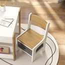 HOMCOM 3-Piece Kids Table and Chair Set for Nursery, Playroom, Classroom