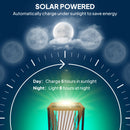 Outsunny Rattan Solar Floor Lamp, Auto On/Off  Garden Lights, Sand Brown