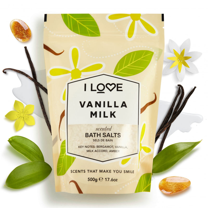 I Love Signature Bath Salts 500g Vanilla Milk