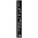 HOMCOM 204 CD Storage Tower Tall Bookcase Bookshelf With Cubes