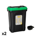 30 Litre Plastic Dried Pet Food Storage Container Tub With Food Scoop