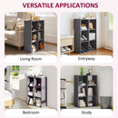 HOMCOM 6-Cube Bookshelf, Display Shelving Unit for Home Office