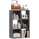 HOMCOM 6-Cube Bookshelf, Display Shelving Unit for Home Office