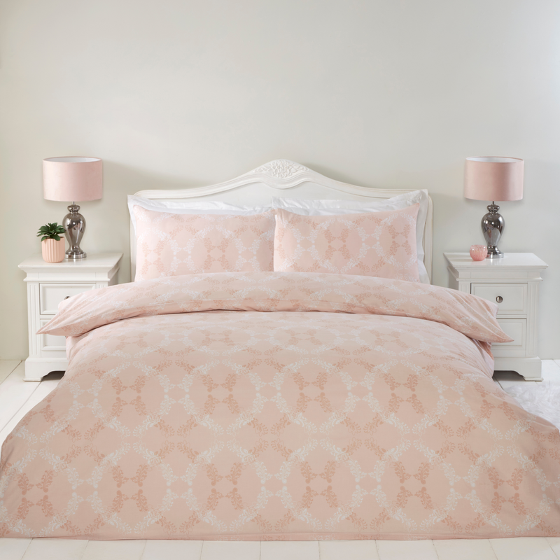 Lewis's Versailles Duvet Set - Pink