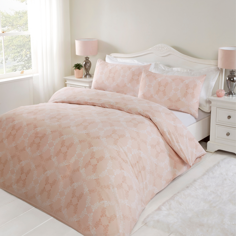 Lewis's Versailles Duvet Set - Pink