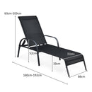 Versatile Chaise Lounge Chair with 5 Adjustable Positions