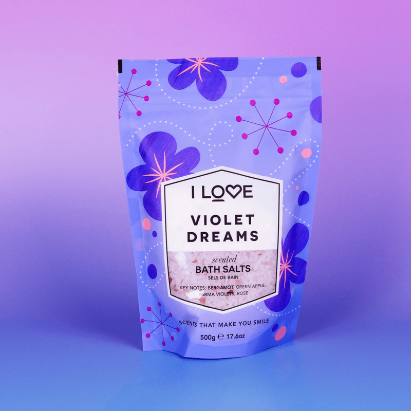 I Love Signature Bath Salts 500g Violet Dreams