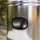 Outsunny 11 KW Patio Heater, Propane Heater with Tip-Over Switch, Silver