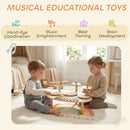 AIYAPLAY Baby Drum Kit, Wooden Kids Musical Instruments, Gift for Birthday