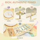 AIYAPLAY Baby Drum Kit, Wooden Kids Musical Instruments, Gift for Birthday