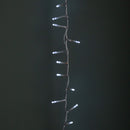 37.5m 1500 LED TreeBrights Christmas String Lights with Timer in White on Clear Cable