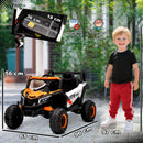 AIYAPLAY Kids Electric Car with Remote Control for Ages 3-5 Years, Orange