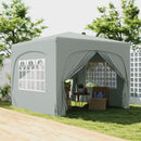 Outsunny 3 X 3(m) UPF50+ Pop Up Gazebo With Sides And Carry Bag