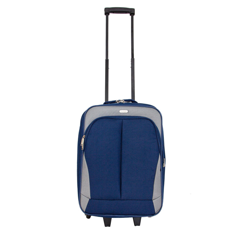 Voyager 900D EVA Suitcase - Navy & Grey