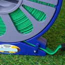 15m Lay-Flat Garden Hose Pipe with Storage Cassette