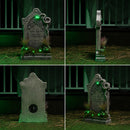 60cm (2ft) Battery Powered "For Rent" Halloween Graveyard Tombstone with LED Lights