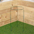 Tom Chambers Urban Metal Herbaceous Garden Plant Support Ring Medium 30cm x 50cm