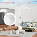 Outsunny UPF 50+ Replacement Parasol Canopy Parasol Cover Replacement