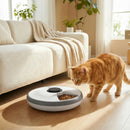 PawHut Automatic Cat Feeder Programmable Timer For 6 Meals
