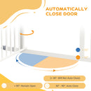 Pressure Fit Safety Gate w/ Auto Closing Door, for Small Medium Dogs, 74-100cm