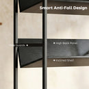 HOMCOM Bookshelf Anti-Slip Design 5-Tier Black