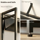 HOMCOM Bookshelf Anti-Slip Design 5-Tier Black