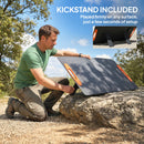 HOMCOM 100W Portable Solar Panel Solar Charger with USB-A & USB-C Output