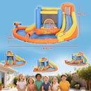 AIYAPLAY 5 In 1 Inflatable Bouncy Castle For Children With Dual Slides