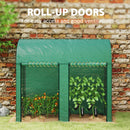 Outsunny 200 x 100 x 178cm Small Tomato Greenhouse with Roll-up Zipped Doors