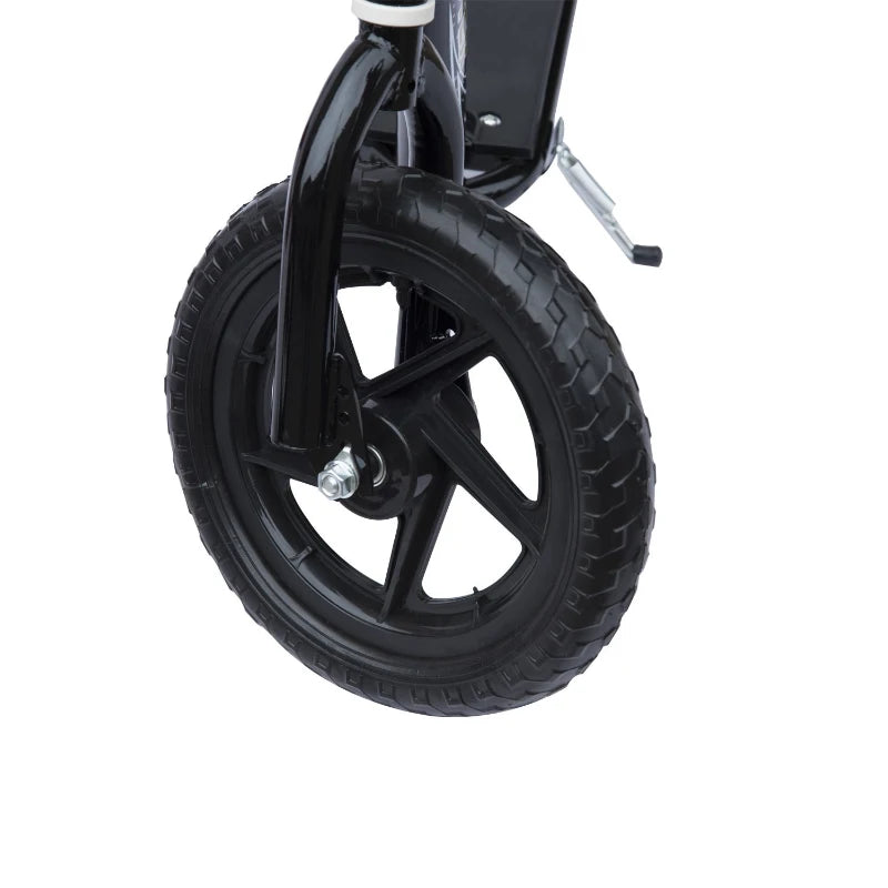 HOMCOM Teen Push Scooter - Black