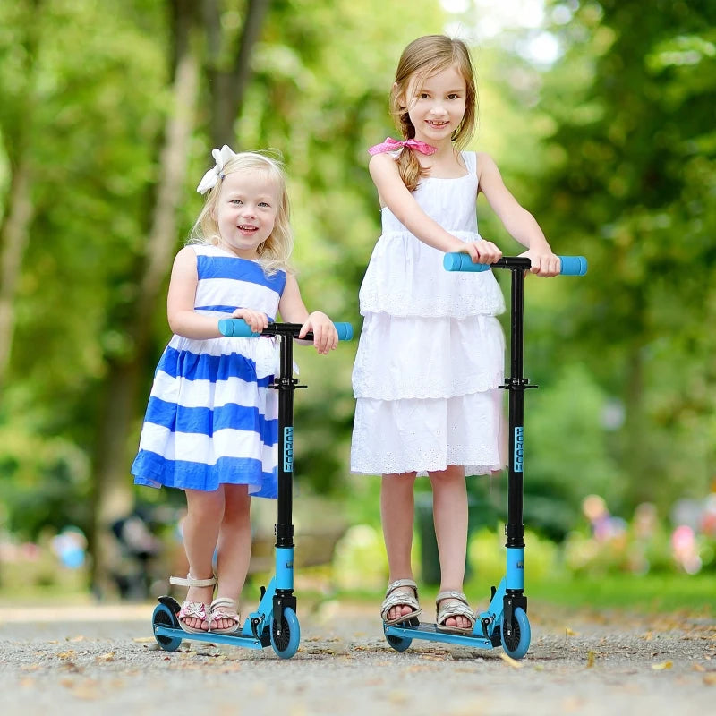 HOMCOM Scooter for Kids for ages: 3-8 years - Blue